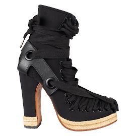 Autre Marque Talons à lacets Collection Privée Noir