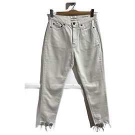 Jeans SAINT LAURENT T.US 29 Algodão Branco