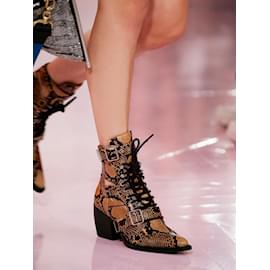 Chloé-CHLOE  Ankle boots T.eu 38 leather-Camel