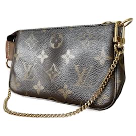Louis Vuitton-Louis Vuitton Pochette Accessories Mini-Brown