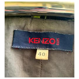 Kenzo-Cappotto Kenzo in velluto-Multicolore