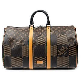 Louis Vuitton Virgil Abloh Keepall 50 Bag M53271 Prism Monogram Auth New  invoice