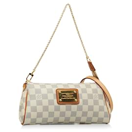 Louis Vuitton-Louis Vuitton White Damier Azur Eva-White