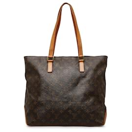 Pre-Owned Louis Vuitton Fold Tote MM M45409 Monogram Canvas Calf Leather  Handbag Shoulder Bag (Like New) 