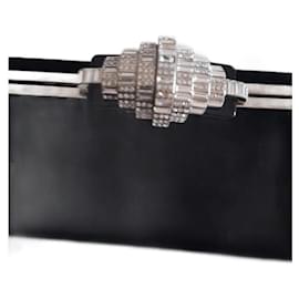 Salvatore Ferragamo-Jewelry bag for the evening-Black