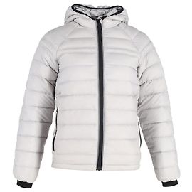 Canada Goose Youth Sherwood Hooded Down Jacket in Grey Polyester Grey