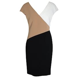 Diane Von Furstenberg-Diane Von Furstenberg Color-Block Dress in Multicolor Triacetate-Other,Python print