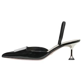 Louis Vuitton -Oh Really Gold Lock Peep Toe burgundy Suede Pump Heels -  Size 39