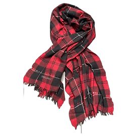 Zadig & Voltaire Lenços Preto Vermelho