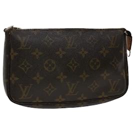 Louis Vuitton Pochette A4 Multipocket Pouch Monogram Canvas and Printed  Leather