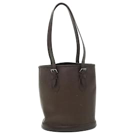Louis Vuitton-LOUIS VUITTON Epi Bucket PM Shoulder Bag Mocha M58990 LV Auth 51783-Other