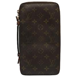 Louis Vuitton-LOUIS VUITTON Monogram Organizer De Voyage Travel Case M60119 LV Auth 51283-Monogram