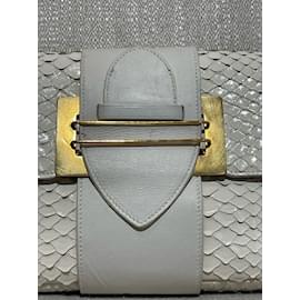 Chloé-CHLOE  Handbags T.  Exotic leathers-White