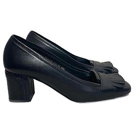 VALENTINO GARAVANI Saltos T.EU 38.5 Couro Preto