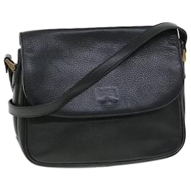 Autre Marque-Burberrys Shoulder Bag Leather Black Auth bs7547-Black