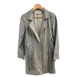 Jitrois-JITROIS  Coats T.International M Leather-Grey
