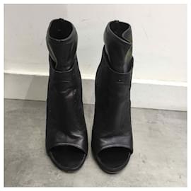 Giuseppe Zanotti-GIUSEPPE ZANOTTI  Ankle boots T.eu 37.5 leather-Black