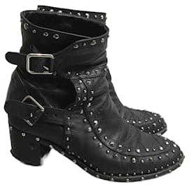 Laurence Dacade-LAURENCE DACADE  Ankle boots T.eu 37 leather-Black