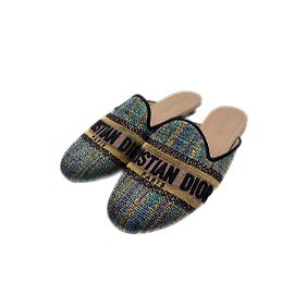 DIOR  Mules & clogs T.eu 37 cloth Multiple colors