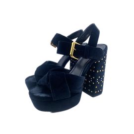MAJE Sandalen T.EU 37 Samt Schwarz