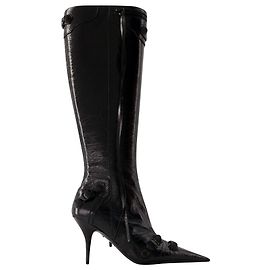 cagole h90 Botas - Balenciaga - Cuero - Negro Negro