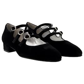 Carel-Ariana Ballerine - Carel - Velluto - Nero-Nero