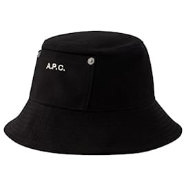 Apc-Chapéu Bucket Thais - A.P.C. - Algodão - Preto-Preto
