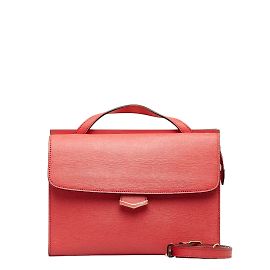 Fendi Bolsa Demi Jour de couro 8BT222 Rosa