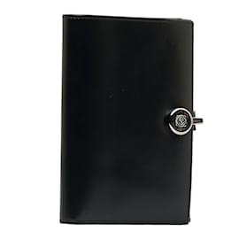 Loewe-Leather Bifold Wallet-Black