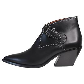 Givenchy Black studded ankle boots - size EU 38 Black