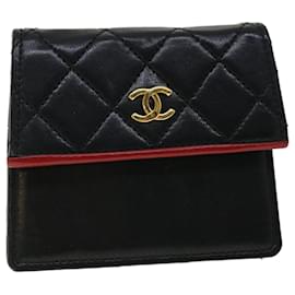 Chanel Metallic Iridescent Caviar Chevron Quilted Leather CC Compact Wallet  Chanel