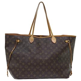 Louis Vuitton-LOUIS VUITTON Monogramm Neverfull GM Tote Bag M40157 LV Auth 49546-Monogramm