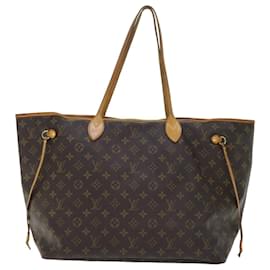 Louis Vuitton-LOUIS VUITTON Monogram Neverfull GM Tote Bag M40157 Auth LV 49546-Monogramme