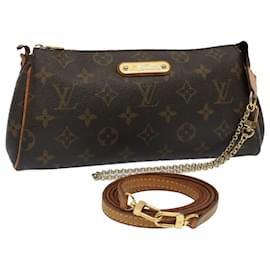 Louis Vuitton-LOUIS VUITTON Monogram Eva Shoulder Bag 2way M95567 LV Auth bs7638-Monogram
