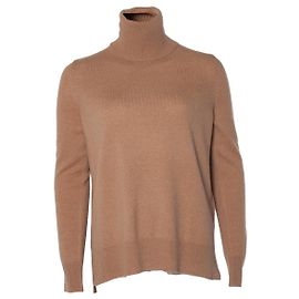 Autre Marque Maliparmi, brauner Rollkragenpullover Braun