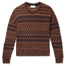 Ami Paris Chandails Marron Noir Multicolore