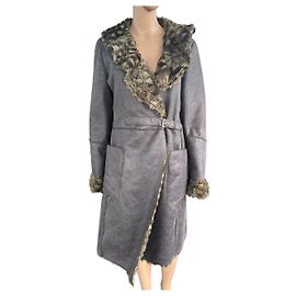 Armani Jeans Abrigos, Ropa de calle Gris
