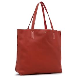 Hermès-Hermès Rouge Clémence doublé Sens 36-Rouge