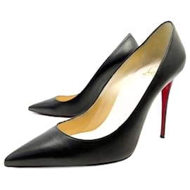 Christian Louboutin, Shoes, Christian Louboutin Bianca Black Patent  Leather 4 Pumps Size 399