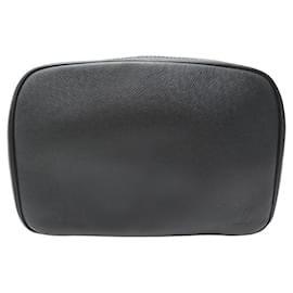 Louis Vuitton-LOUIS VUITTON GM TOILETRY BAG IN TAIGA ANTHRACITE LEATHER TOILETRY BAG-Dark grey