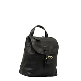 Coach-leather mini backpack 4152-Black