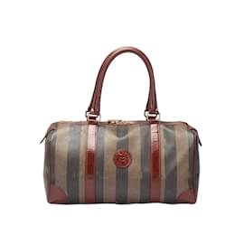 Fendi-Sac de sport à paillettes-Marron
