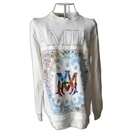 Amiri-Sweat AMIRI-Blanc,Multicolore