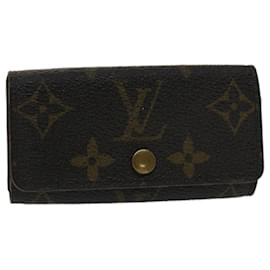 Louis Vuitton-Multiclulas de monogramas de LOUIS VUITTON 4 Caso clave M69517 Bases de autenticación de LV7468-Monograma