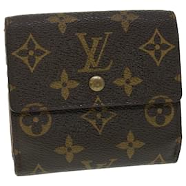 Louis Vuitton-LOUIS VUITTON Monogramm Porte Monnaie Bier Cartes Crdit Wallet M61652 Auth 51308-Monogramm