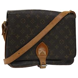 Louis Vuitton-LOUIS VUITTON Monogram Cartouchiere GM Shoulder Bag M51252 LV Auth rd5686-Monogram
