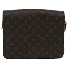 Louis Vuitton-LOUIS VUITTON Monogram Cartouchiere GM Shoulder Bag M51252 LV Auth rd5686-Monogram