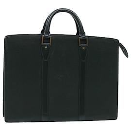 Louis Vuitton-LOUIS VUITTON Taiga Porte Documentos Rozan Business Bag Epicea M30054 Autenticação7592-Outro