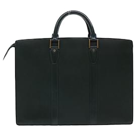 Louis Vuitton-LOUIS VUITTON Taiga Porte Documentos Rozan Business Bag Epicea M30054 Autenticação7592-Outro