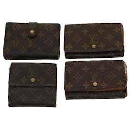 Louis Vuitton-LOUIS VUITTON Monogramm Geldbörse 4Setze LV Auth bs7464-Monogramm